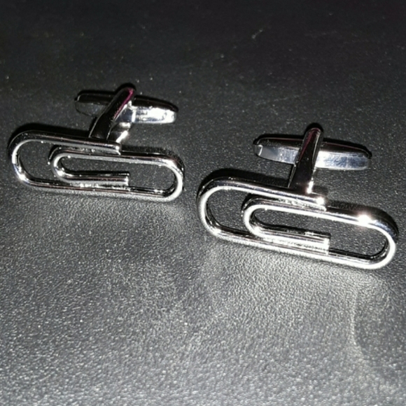 Paperclip Cufflinks - Picture 5 of 6